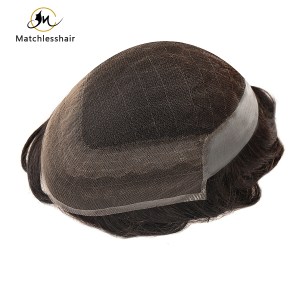 Q7- Swiss Lace with 1 inch PU on side back